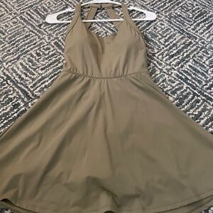 Green athletic dress